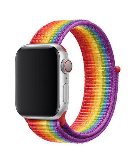 woven nylon apple watch band